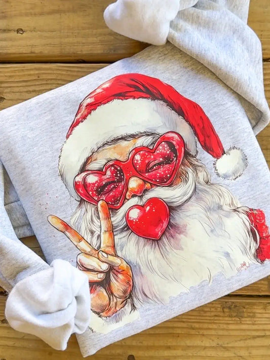 Preppy Santa Crewneck