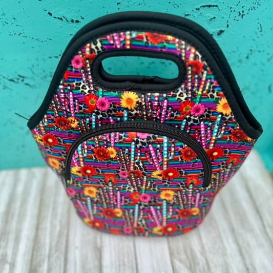 Serape Cactus Lunch Bag