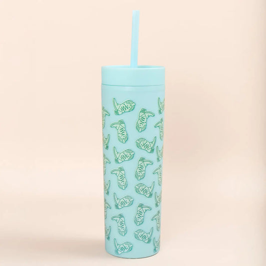 Western Tumbler Sky Blue 16oz