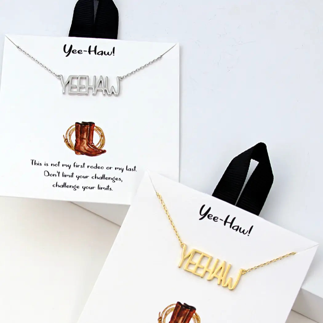 Yeehaw Necklace