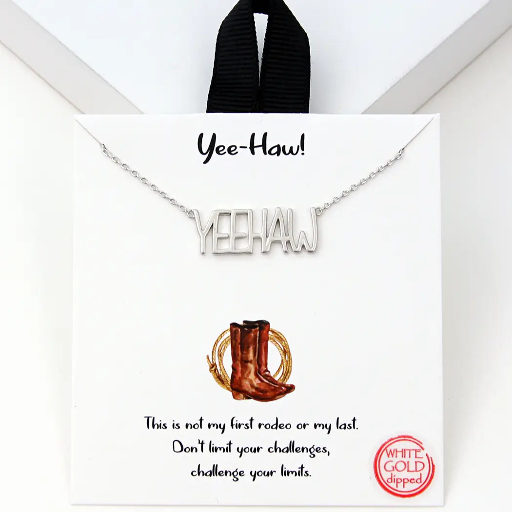 Yeehaw Necklace
